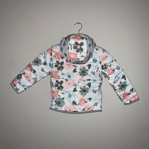 The North Face Toddler Reversible Mossbud Swirl Full Zip Hooded Jacket - Picture 4 of 7